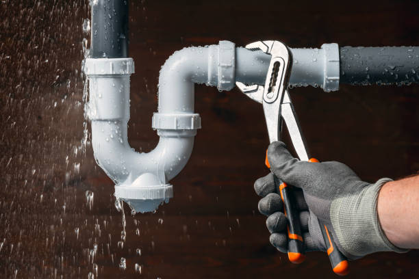 Professional Leak Detection technician working in Pana, IL